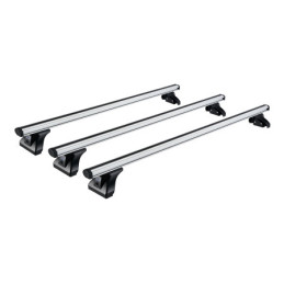 3 Barres de toit Aluminium 148cm Fiat Talento