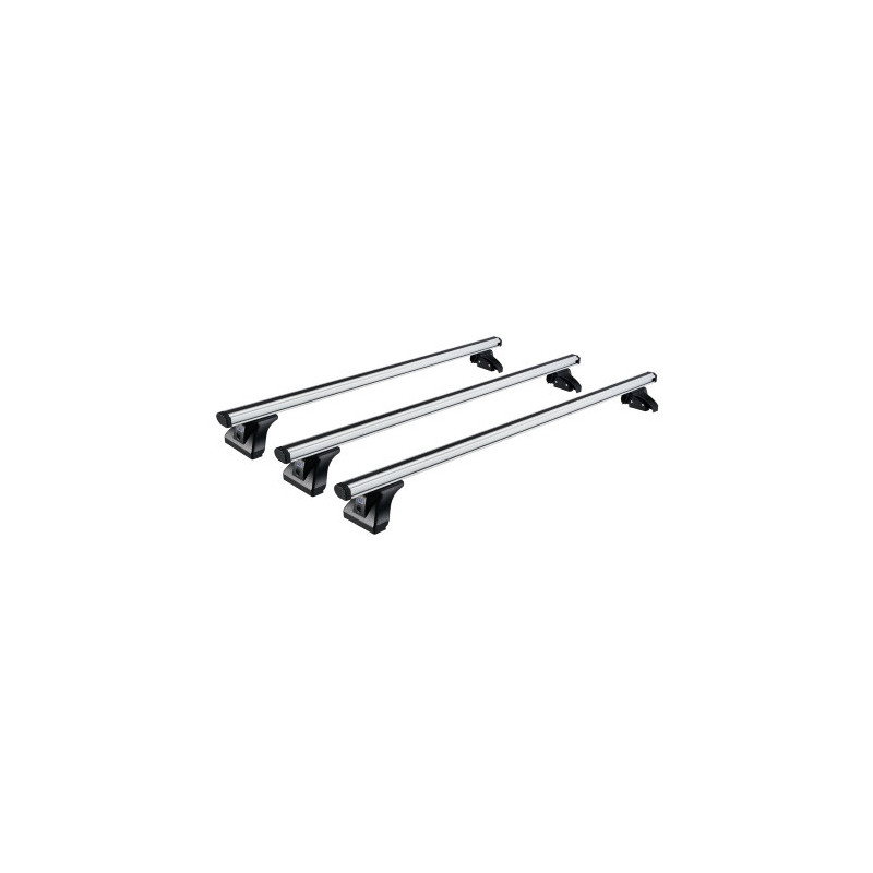 3 Barres de toit Aluminium 148cm Fiat Talento