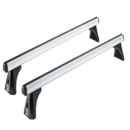 2 Barres de toit Aluminium 138cm Renault Master