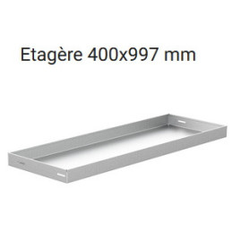 Rangement métallique 1108x300x1000 - Position droite