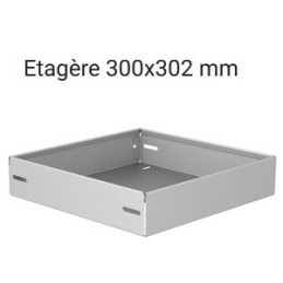 Rangement métallique 850x300x890 - Position droite