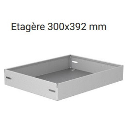 Rangement métallique 1061x300x1000 - Position droite