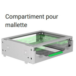 Rangement métallique 984x300x890 - Position droite