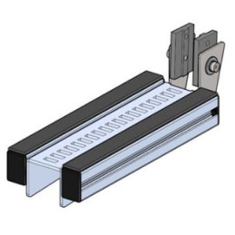 Support bas rabattable 300mm - Unitaire