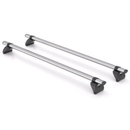 2 Barres de toit Acier 166cm pour Ford Custom