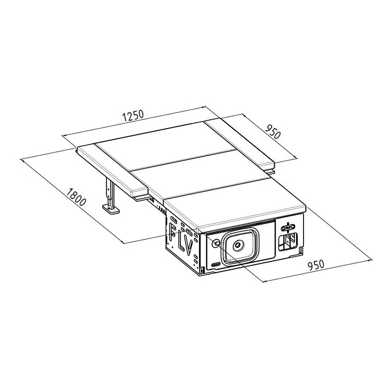 Matelas 3 volets Hive Box Beetle S