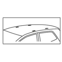 Barres de toit pour Volkswagen Bora Sedan 4 portes 1998-2005