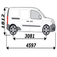 Kits amovibles pour utilitaire Mercedes Citan L2