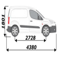 Kits amovibles pour utilitaire Citroën Berlingo II court