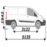 Kits amovibles pour utilitaire Toyota Proace L2H1