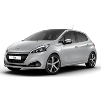 Sacs de rangement de coffre pour Peugeot 208 de 2012 à 2015