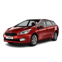 Sacs de rangement de coffre pour Kia Ceed SW (II) de 2012 à 2018