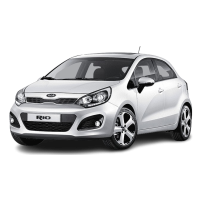 Sacs de rangement de coffre pour Kia Rio (III) 5 portes de 2011 à 2016