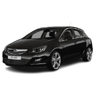 Sacs de rangement de coffre pour Opel Astra Hayon (J) de 2009 à 2015