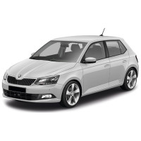 Sacs de rangement de coffre pour Skoda Fabia 5 portes de 2014 à 2021