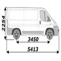 Attelage utilitaire de toit pour Toyota Proace Max