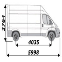 Attelage utilitaire de toit pour Toyota Proace Max