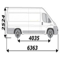 Attelage utilitaire de toit pour Toyota Proace Max