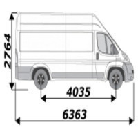 Barres de toit pour utilitaire Toyota Proace Max L4H3