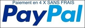 4 x sans frais PayPal